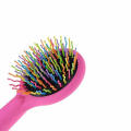 Magic Rainbow Hair Comb/Hair Brush with Mirror for Gift